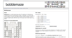 Desktop Screenshot of bobblemaze.svi.econ.muni.cz