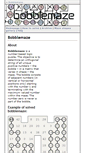 Mobile Screenshot of bobblemaze.svi.econ.muni.cz