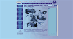 Desktop Screenshot of ncbr.muni.cz