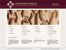 Tablet Screenshot of crc.muni.cz