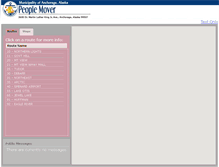 Tablet Screenshot of bustracker.muni.org