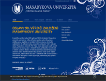 Tablet Screenshot of 90.muni.cz