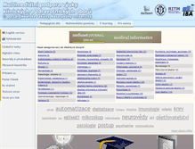 Tablet Screenshot of portal.med.muni.cz