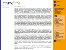 Tablet Screenshot of manahra.econ.muni.cz