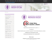 Tablet Screenshot of kyc.law.muni.cz